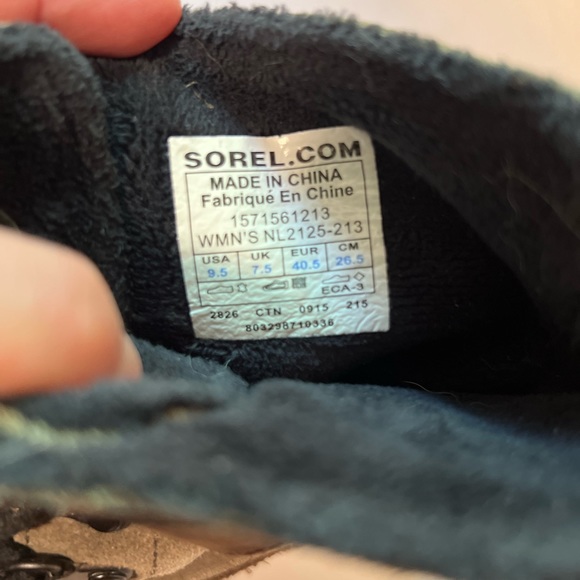 Sorel Winter Fancy Lace II Boots Women’s size 9.5 - Picture 6 of 8